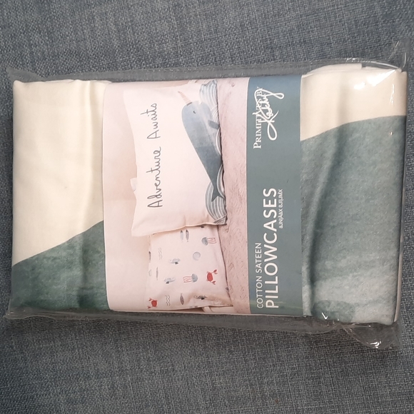 Narwhal Sign & Pillow Case Set Wall Art Shelf Sitter 2- Cotton Pillow Case Home - Picture 3 of 7